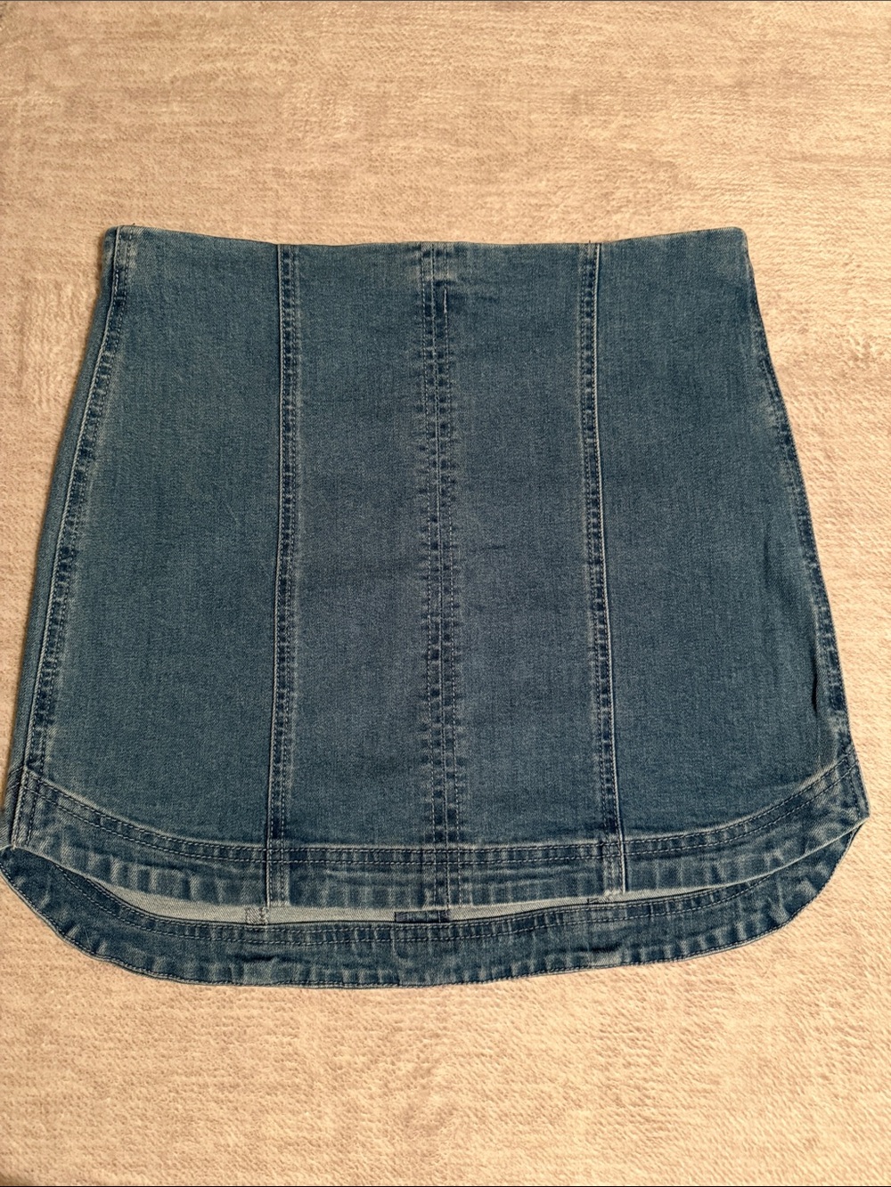 Altar'd State Denim Mini Skirt Size Medium